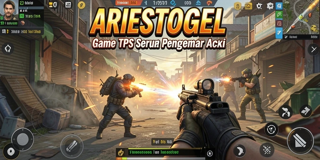 Tampilan aksi mendebarkan dalam gameplay ARIESTOGEL.