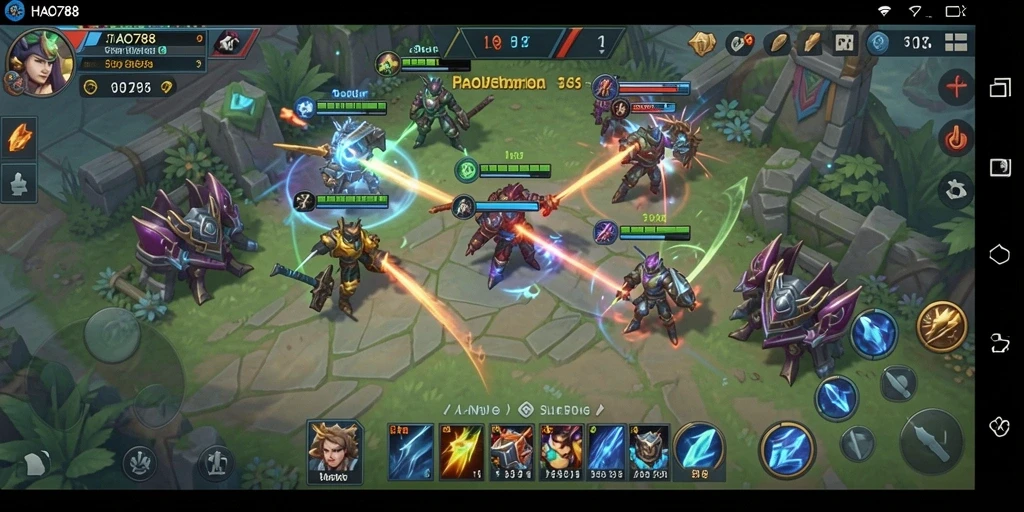 Tampilan gameplay menarik dalam HAO788 dengan strategi mendalam.