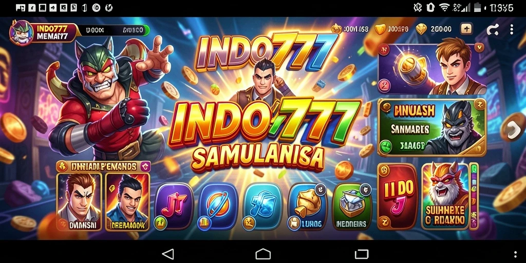 Gambaran menarik tentang gameplay yang dinamis di INDO777.