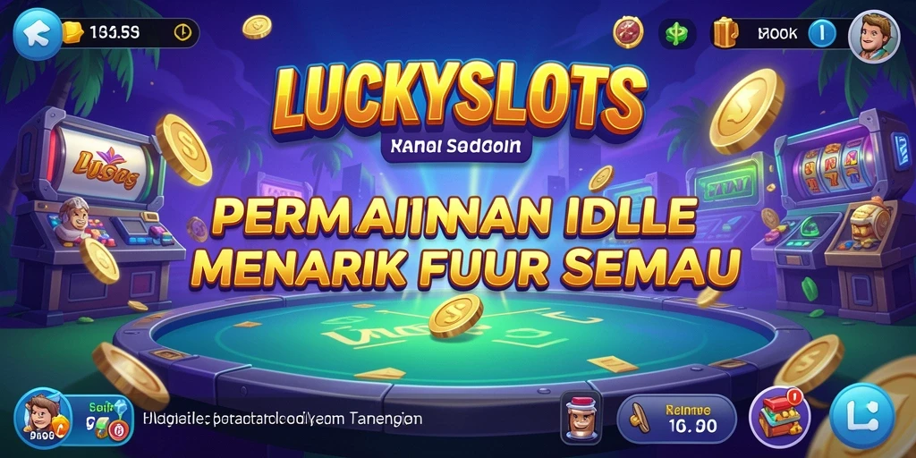 Tampilan gameplay LUCKYSLOTS yang memikat dan penuh warna.