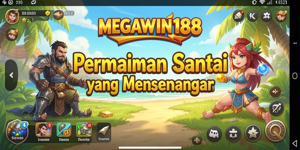 Tampilan menarik dari permainan MEGAWIN188 yang mengasyikkan.