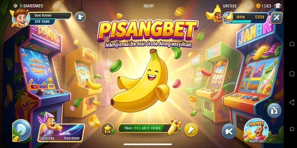 Screenshot gameplay PISANGBET yang menarik dan menantang.