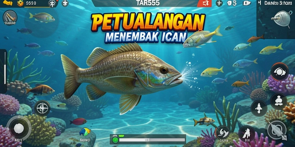 Screenshot gameplay Tembak Ikan yang memukau dari TAR555.