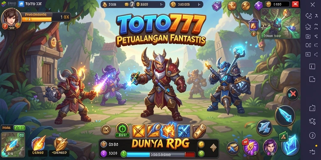 Gameplay seru dan menakjubkan dalam TOTO777 yang penuh aksi RPG.